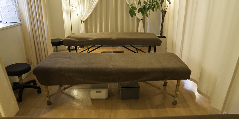 個室感覚で落ち着ける空間